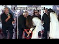 Aishwarya Rai Emotional Moment Aishwarya Rai Touches Mani Ratnam Feet PS2 Ponniyin Selvan 2