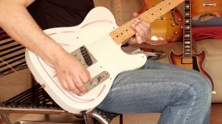 2011 Fender Custom Shop Limited Edition Pinstripe Esquire Relic Part2