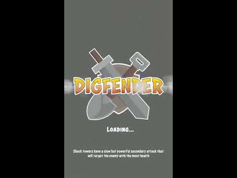 Digfender Level 1 Gameplay