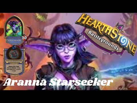 Aranna Starseeker first game #124 | Hearthstone Battlegrounds