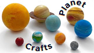 Best DIY Planet Crafts For Kids | How to make Planets of the Solar System | Kids Space Facts