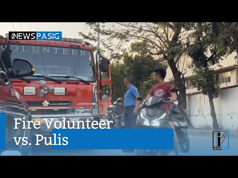 Pulis sa Viral Road Rage sa Pasig, Kakakasuhan ng Fire Volunteer
