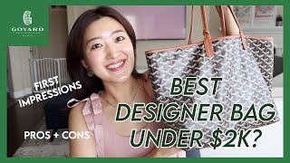 GOYARD SAINT LOUIS PM BAG REVIEW: Under $2K Designer Bag (Saint Louis GM, Artois PM) | Crystall Cho