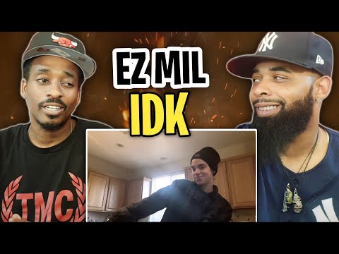AMERICAN RAPPER REACTS TO -Ez Mil - idk