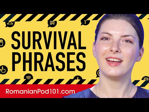 All Survival Phrases You Need in Romanian! Learn Romanian in 15 Minutes!
