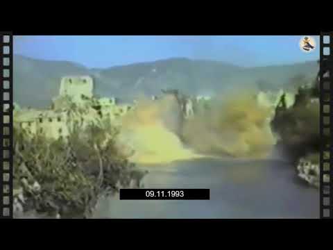 Srušen Stari most 09.11.1993 simbol grada Mostara