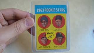 Strongsville Sports Collectors Convention Card Show 3 of 3 1963 Topps Willie Stargell Rookie Card