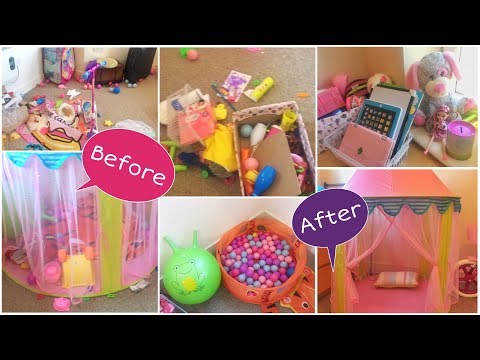 Kids room cleaning routine |How to organize kids toys in Budget Video