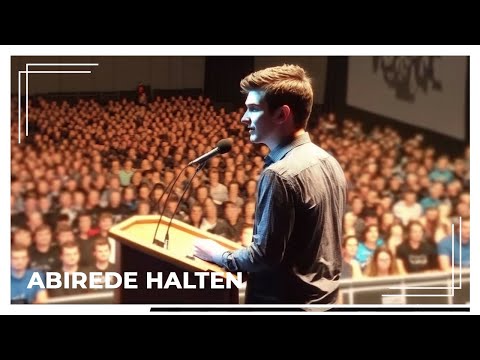 ABIREDE HALTEN in der Schule 🤓🎤