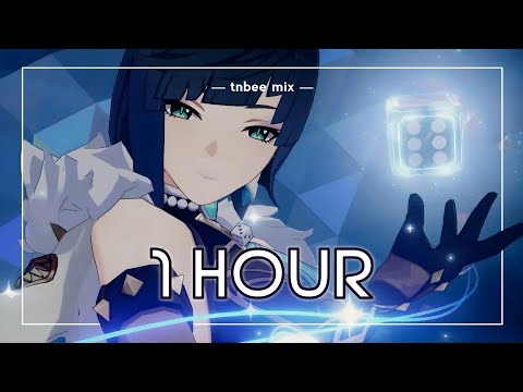 Yelan Theme Music 1 HOUR - Shadow in the Rain (tnbee mix) | Genshin Impact