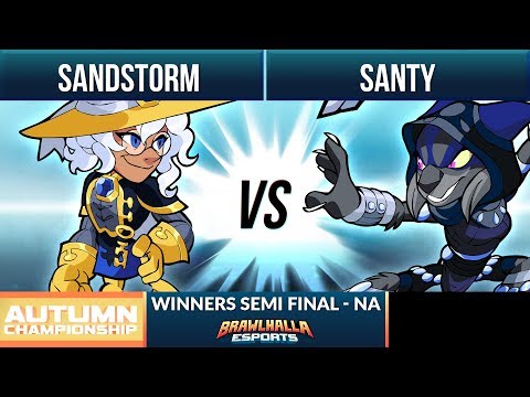 Sandstorm vs Santy - Winners Semi Final - Autumn Championship NA 1v1