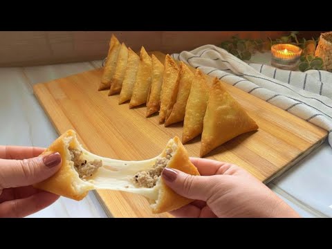 CHEESY MALAI BOTI samosa | Quick & delicious Ramadan special recipe! 