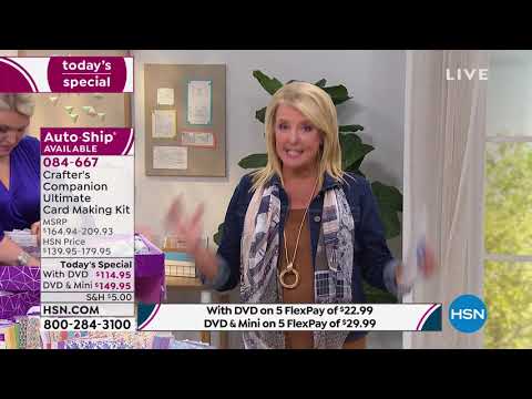 HSN | Crafter's Companion 10.02.2019 - 12 AM