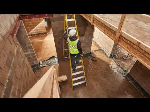 WERNER STUFEN-GFK-LEITER