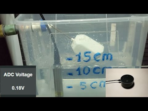 smart water level sensor using shelly uni