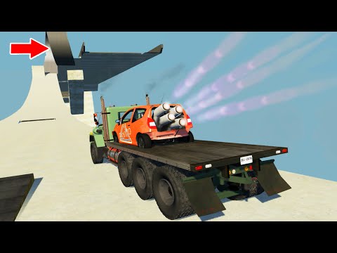 BeamNG Drive - Redneck Cars Stunts