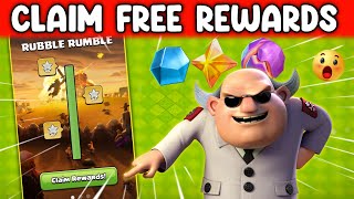 CLAIM FREE Rewards in Clash of Clans 😁  | Rubble Rumble Event.