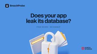 Find out if your app leaks its database — free scan, one URL