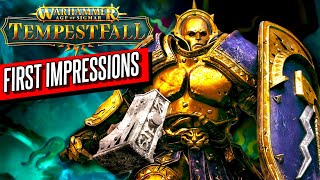 Warhammer Age of Sigmar: Tempestfall Gameplay and First Impressions - Warhammer VR Quest 2 LINK