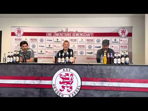 löwen.tv - KSV Hessen Kassel - Bahlinger SC - Pressekonferenz