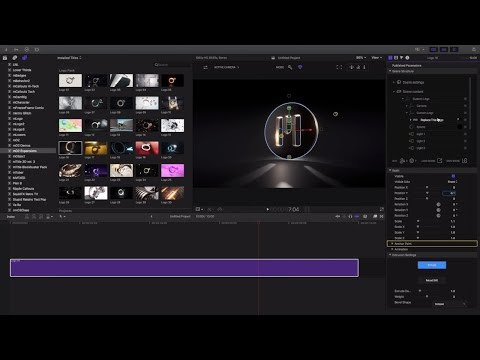 Learn how to use mO2 Logo Pack Plugin in Final Cut Pro X - MotionVFX