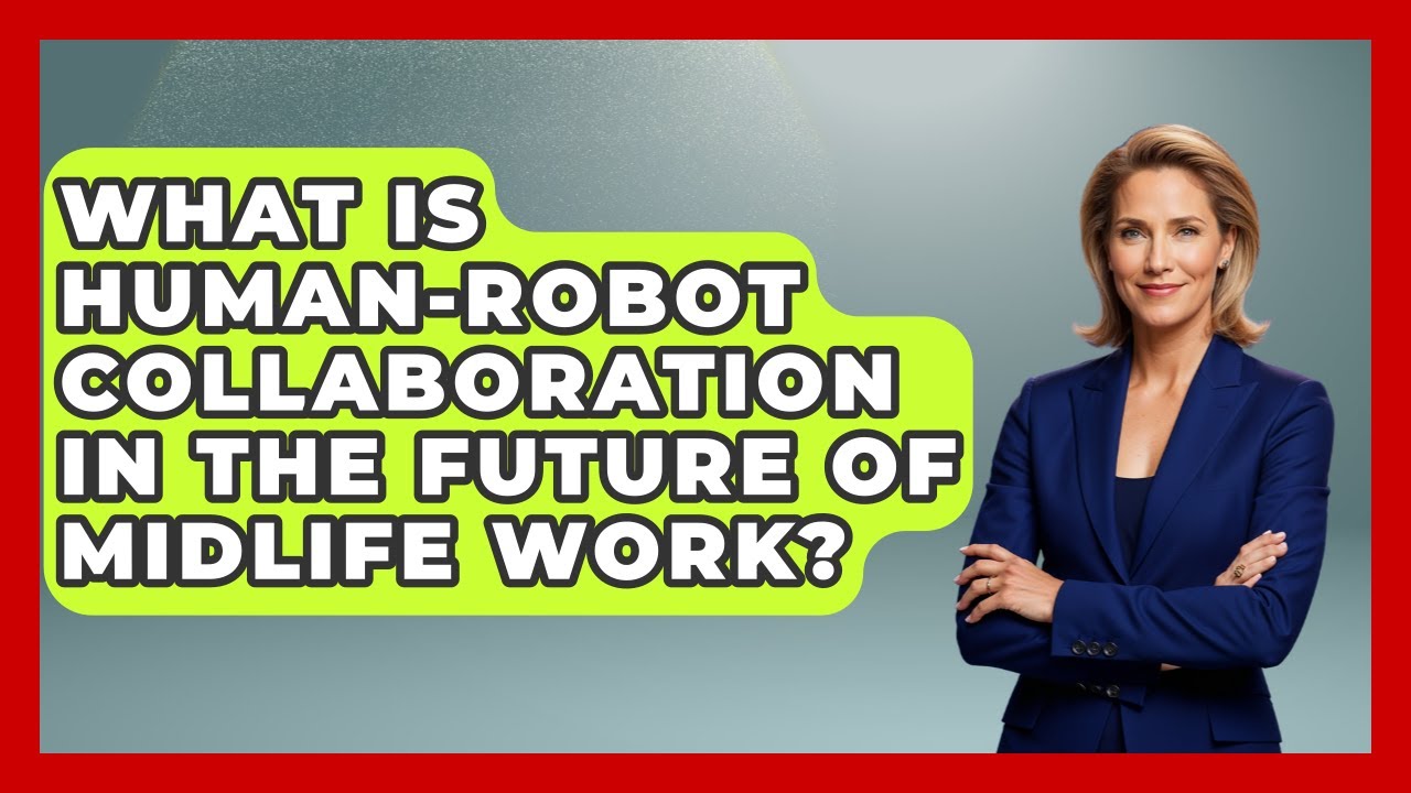 What Is Human-robot Collaboration In The Future Of Midlife Work? - Midlife Reset Coach
