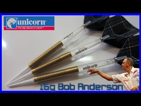 Unicorn Golden Series Bob Anderson Darts - Quick Look & A 12 Darter