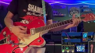 Stray Cats - I Won&#39;t Stand In Your Way [GUITAR PLAYTHROUGH + PEDALCAM]