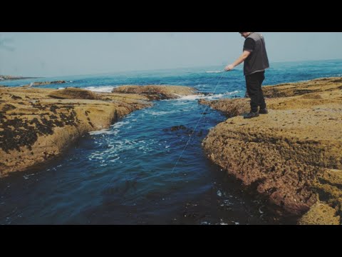 Handline Fishing UK Coastline | ASMR Nature Sounds