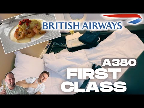BA A380 Primeira Classe Londres Heathrow para Boston Logan Internacional
