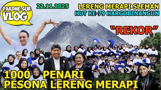Download lagu TARI KOLOSAL 1000 PENARI PESONA LERENG MERAPI HUT 79 KALURAHAN HARGOBINANGUN - PAKDHE SUR VLOG #933 mp3