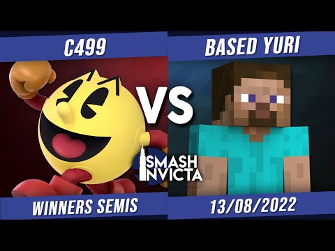 Smash na Invicta 46 - C499 (Pac-Man, Falco) VS based yuri (Steve) -  Winners Semis