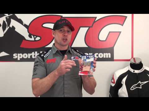 EBC Motorcycle Brake Pad Overview from SportbikeTrackGear.com