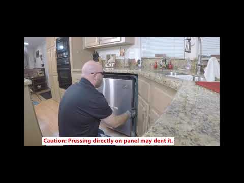Fisher & Paykel Drop Down Door Dishwasher Installation