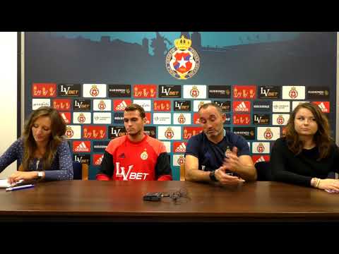 Konferencja przed meczem Pucharu Polski z Koroną Kielce (19.09.2017)