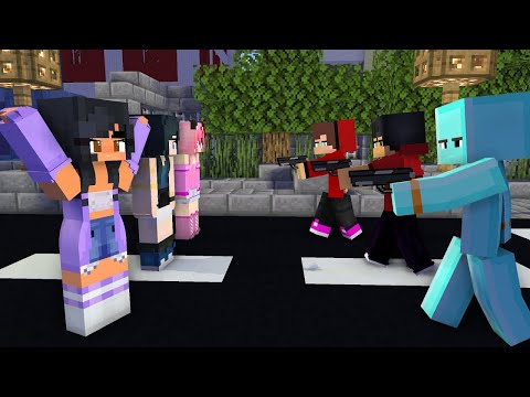 FIRST MEET MEME | SHUFFLE DANCE | MAIZEN, APHMAU, ITSFUNEEH, CRAFTEE - Minecraft Animation