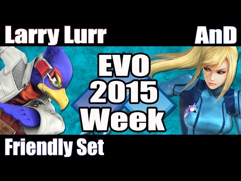 EVO 2015 Week: SSB Wii U - Larry Lurr vs AnD