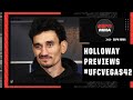 Max Holloway says to EXPECT FIREWORKS at #UFCVegas42 vs. Yair Rodriguez | ESPN MMA