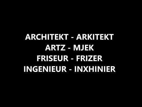 Profesionet Ne Gjermanisht