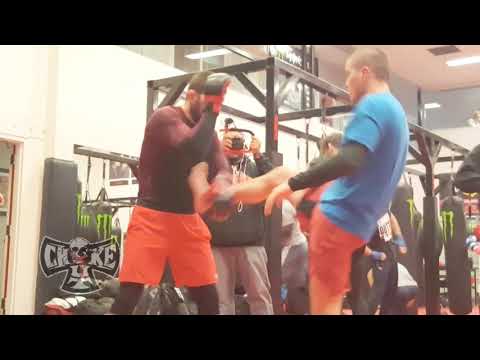 UFC khabib Nurmagomedov training for UFC 223 vs. Max Holloway