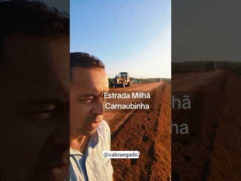 Estrada do leite em Milhã no Ceará quase pronta