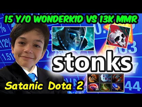 Satanic 15 Y/O Wonderkid Dota vs Entity.Watson 13K MMR : Phantom Assassin vs Naga Siren Carry battle