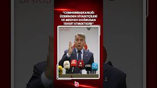 Karamahmutoğlu’ndan Ömer Çelik’e sert tepki!