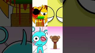 Sprunki OC Mroona and Wyrum Retake and Mili and GF Retake Phase 2 VS Phase 3 VS Phase 4 #squidgame