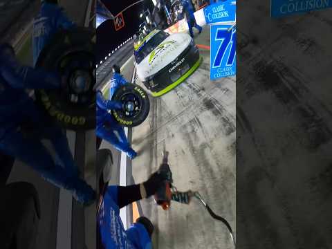 POV: NASCAR Tire Changer at Daytona #nascar #chevy #racing #pitcrew #race #pitstop #pov #daytona