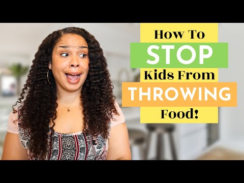 Help! My Child Won't Stop Throwing Food! How to Teach Kids to Stop Throwing Food (PART ONE)