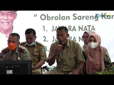 Penyerahan Bantuan Stimulan RT dan Bansos untuk Warga Kecamatan Pusakanagara oleh Bupati Subang