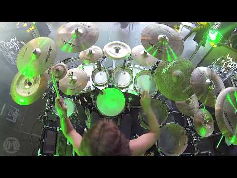 ROOT@Leviathan-PaulDread-Live in Brutal Assault 2017 (Drum Cam)