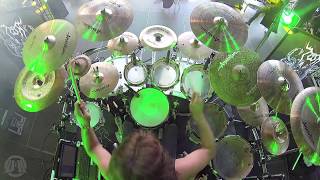 ROOT@Leviathan-PaulDread-Live in Brutal Assault 2017 (Drum Cam)