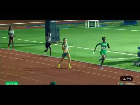 NIGERIA WINS 4X400M U20 WOMEN FINAL. CAA AFRICAN U18 AND U20 ATHLETICS CHAMPIONSHIPS